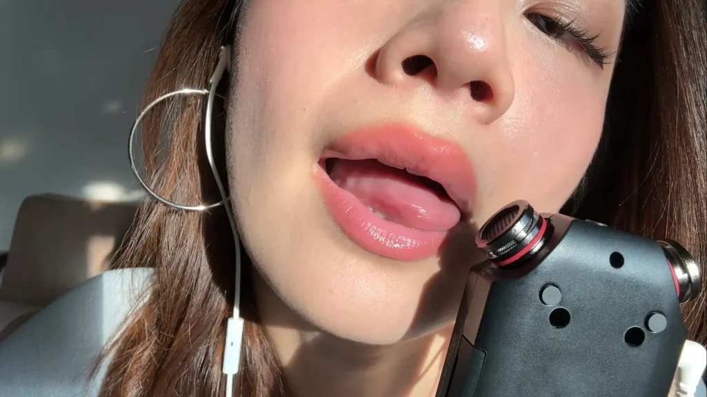 Lin ASMR Lens Licking with Mouth Sounds Patreon Leak
