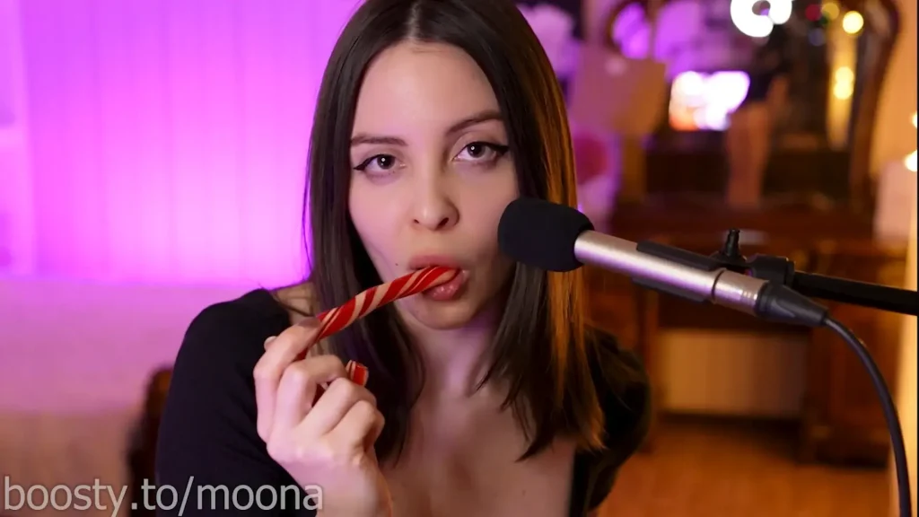 Moona ASMR Licking Your Lollipop Boosty Leak