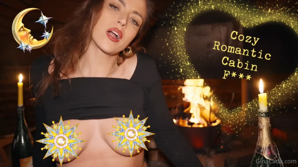 Gina Carla ASMR Cozy Romantic Cabin Fuck OnlyFans Leak