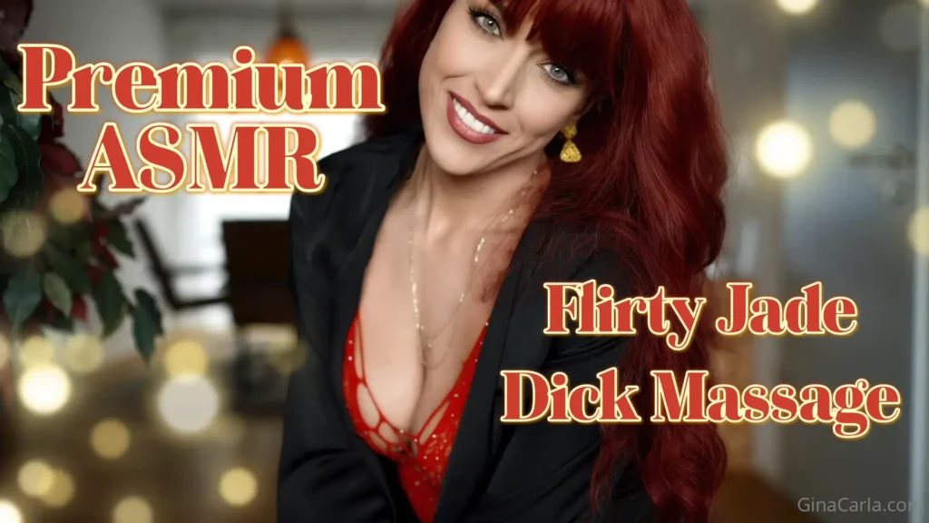 Gina Carla ASMR Flirty Jade Goes Over To Dick Massage OF Leak