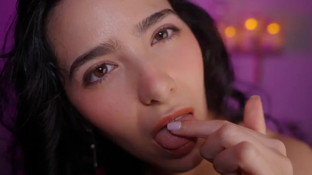 ASMR Glow Spit Painting You YT Members Leak