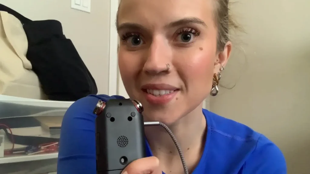 Sadie ASMR Tascam Lens Licking Patreon Leak
