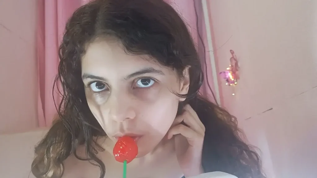 PinkAndromedaASMR Lollipop Licking Patreon Leak