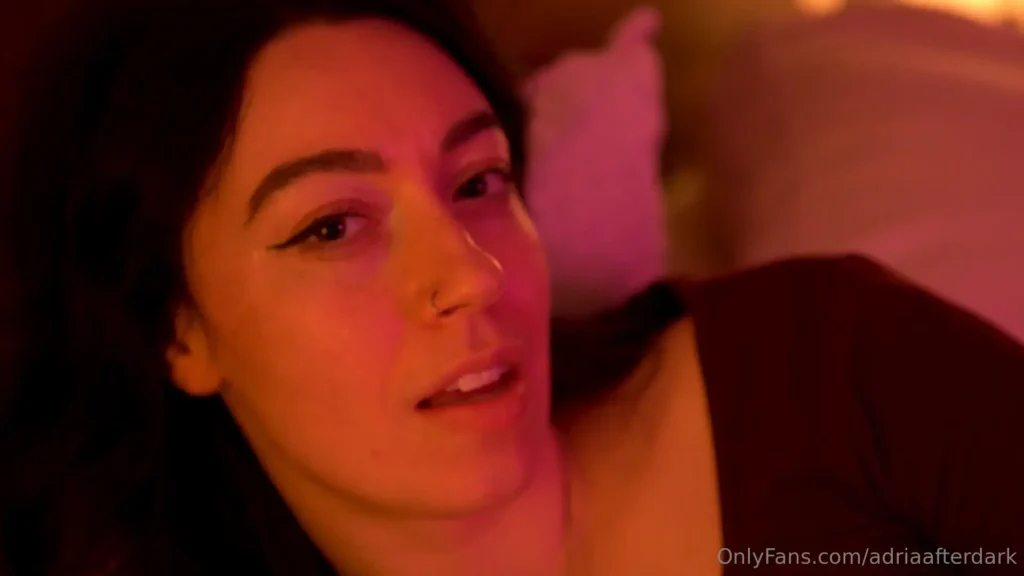 Adria ASMR A Late Night Face-time Call OnlyFans Leak
