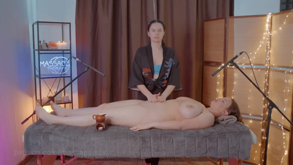 Massage Therapy Relaxing Front Massage by Anna to Liza Patreon Leak