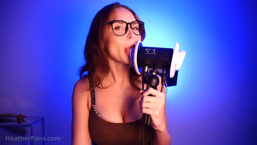 HeatheredEffect ASMR Ear Eating Brown Dress Patreon Leak
