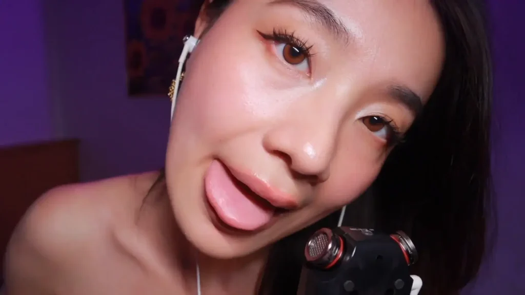 Lin ASMR Tingle Party Mic Licking Biting & Swallowing Patreon Leak