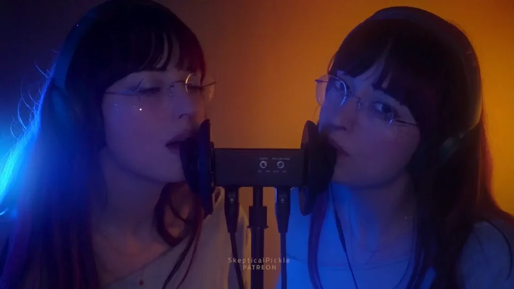 SkepticalPickle ASMR Twin Kissing & Soft Moans Patreon Leak