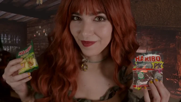 ASMR Glow Intense Mouth Sounds with Candy YT Members Leak