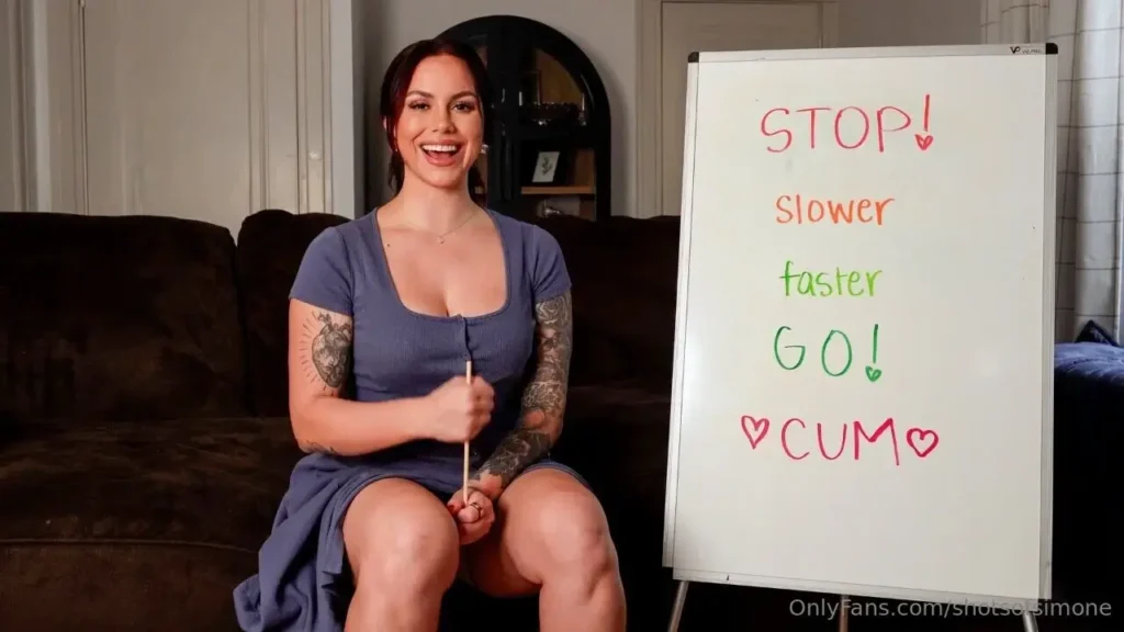 Simone ASMR Miss Simone is Back to Edge You OnlyFans Leak